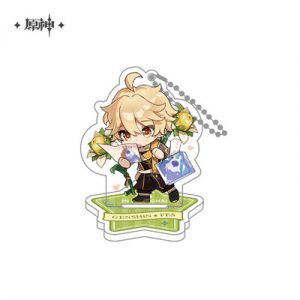 Genshin Impact - Genshin Fes 2021 Acrylic Stand Keychain Traveler(Aether)-SAK35590