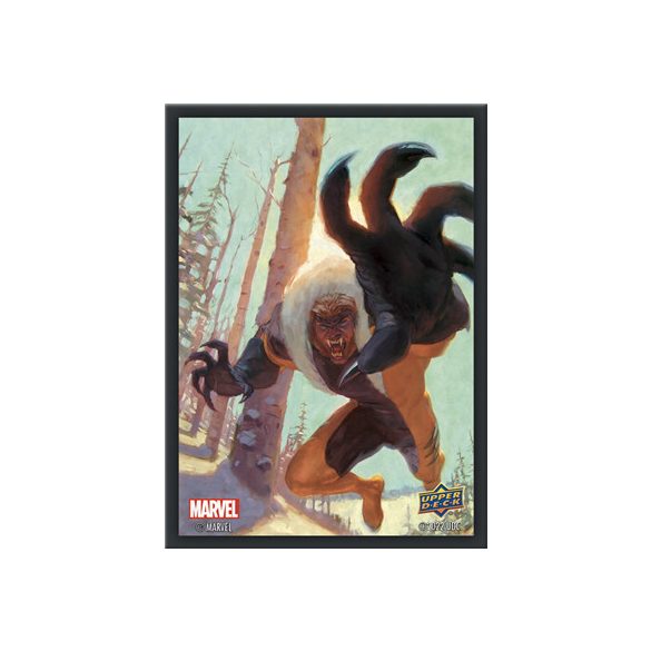 Marvel Card Sleeves - Sabretooth (65 Sleeves)-UD98812