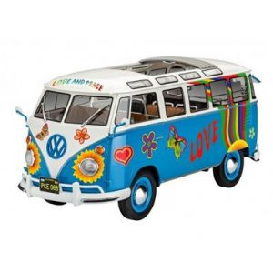 Revell: VW T1 Samba Bus Flower Power (1:24)-07050