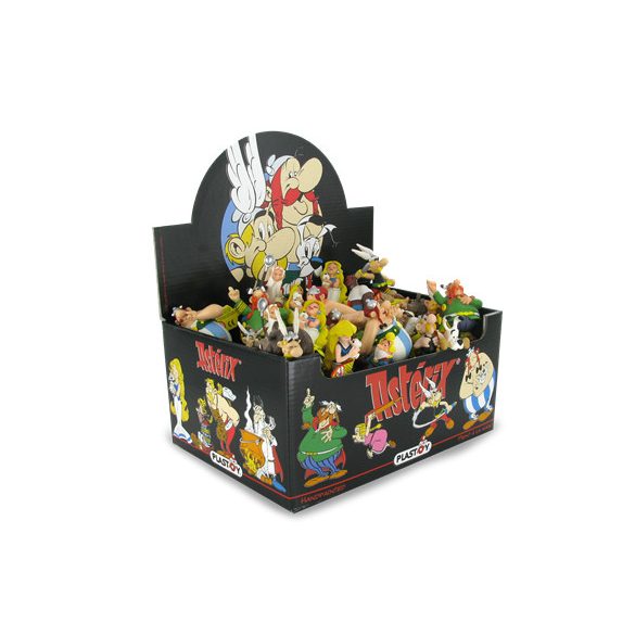 Plastoy - Display Box - 60 Assorted Asterix Figures-060564