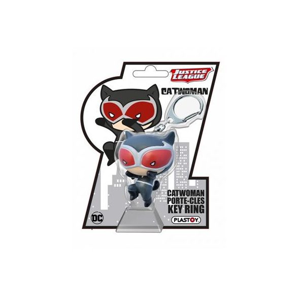 Plastoy - Chibi Catwoman - Keychain-060705