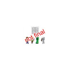 Minecraft 4-Pack 2.5" Figures-253262001