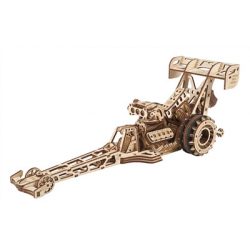 Ugears - Mechanischer Modellbausatz Dragster-70174