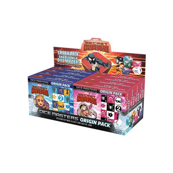 Marvel Dice Masters: Secret Wars Origin Packs Display - EN-WZK78409