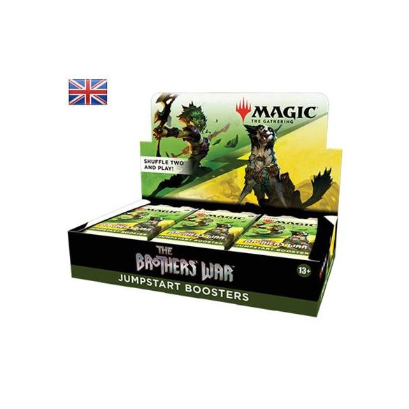 MTG - The Brothers War Jumpstart Booster Display (18 Packs) - EN-D03100000 D03100001