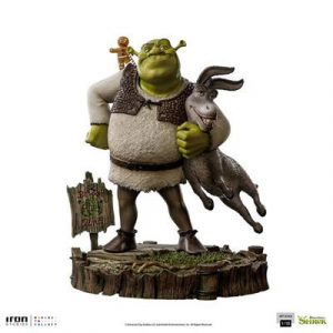 Shrek, Donkey and The Gingerbread Man (Deluxe) - Shrek - Art Scale 1/10 Statue-UNSHRK74522-10