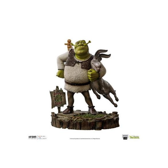 Shrek, Donkey and The Gingerbread Man (Deluxe) - Shrek - Art Scale 1/10 Statue-UNSHRK74522-10