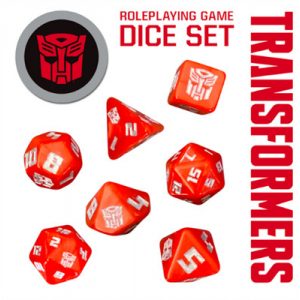 Transformers Roleplaying Game Dice Set-RGS02380