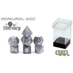 Mercurial Dice - Mercury (7 Dice Set)-GKGMD9