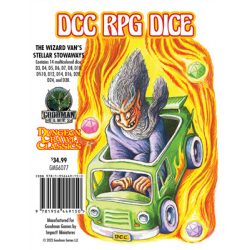 DCC RPG Dice - The Wizard Van's Stellar Stowaways-GMG6067