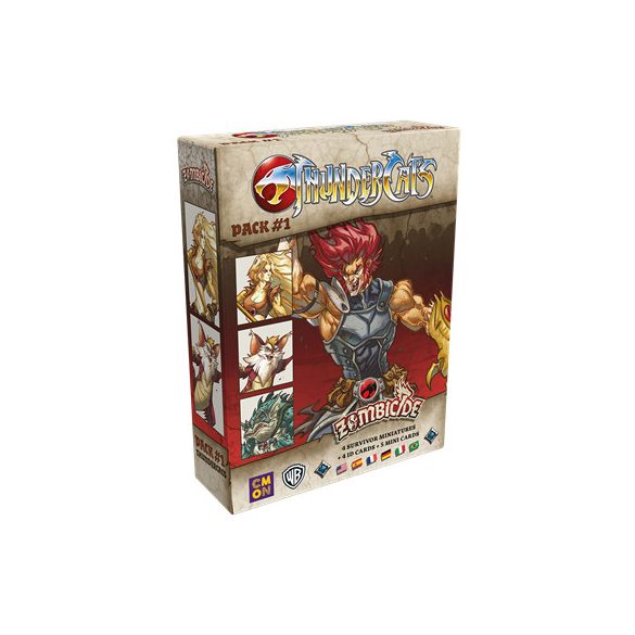 Zombicide – Thundercats Pack 1 - DE/EN/ES/FR/IT/PT-CMND1222