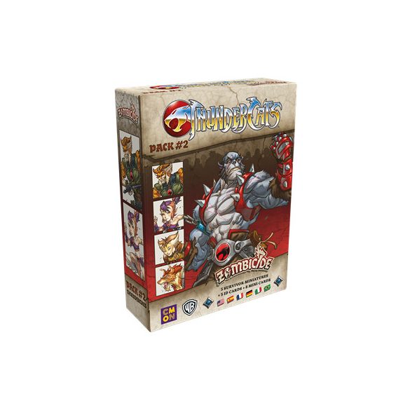 Zombicide – Thundercats Pack 2 - DE/EN/ES/FR/IT/PT-CMND1223