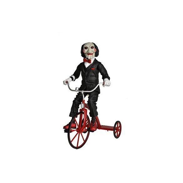 Saw – 12” Action Figure – With Sound Riding Tricycle-NECA60607