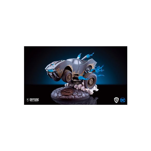 The Batman Designer Series Batmobile Statue: Blue Flame Edition-CZE29811