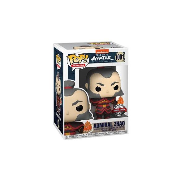 Funko POP! Animation: Avatar- Zhao w/Fireball(GW) (Exclusive)-FK56965