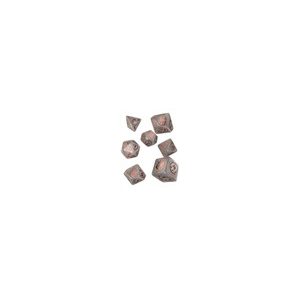 Dragons Dice Set: Quartz (7)-SDRA09