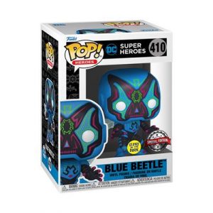 Funko POP! Heroes: Dia De Los DC- Blue Beetle (GW)(Exclusive)-FK59898