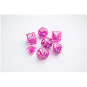 Gamegenic - Candy-like Series - Rasberry - RPG Dice Set (7pcs)-GGS50009ML