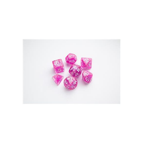 Gamegenic - Candy-like Series - Rasberry - RPG Dice Set (7pcs)-GGS50009ML