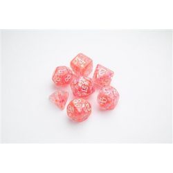 Gamegenic - Candy-like Series - Peach - RPG Dice Set (7pcs)-GGS50010ML
