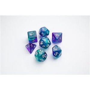 Gamegenic - Galaxy Series - Neptune - RPG Dice Set (7pcs)-GGS50013ML