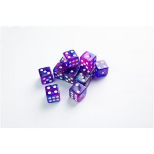 Gamegenic - Galaxy Series - Nebula - D6 Dice Set 16 mm (12 pcs)-GGS50022ML