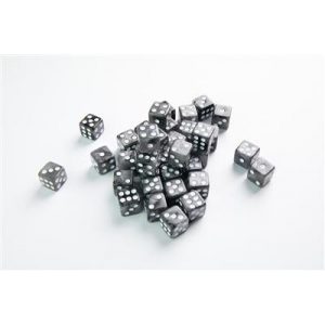 Gamegenic - Galaxy Series - Moon - D6 Dice Set 12 mm (36 pcs)-GGS50024ML