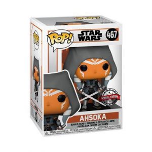 Funko POP! Star Wars: Mandalorian - Ahsoka(hooded)(Exclusive)-FK58285