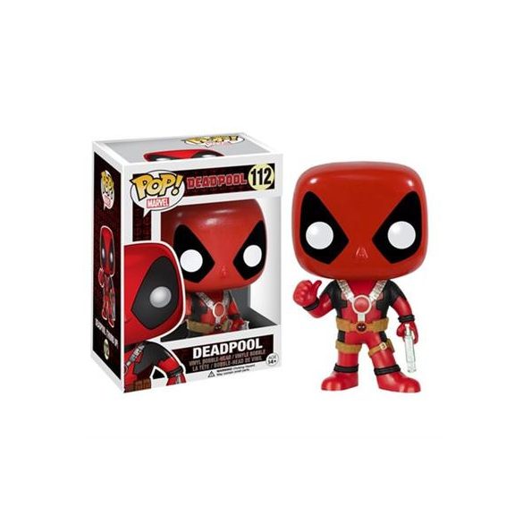 Funko POP! Marvel - Deadpool Thumb Up Vinyl Figure 10cm-FK7487