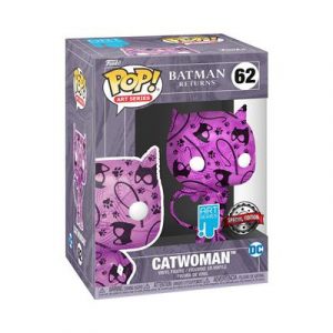 Funko POP! Artist Series: DC- Catwoman (Exclusive)-FK58396