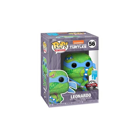 Funko POP! Artist Series: TMNT 2- Leonardo (Exclusive)-FK59891