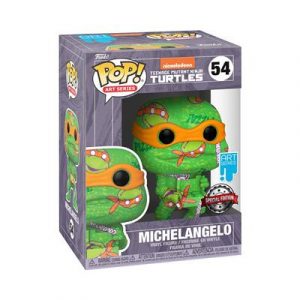 Funko POP! Artist Series: TMNT 2- Michaelangelo (Exclusive)-FK57929