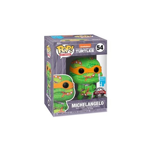 Funko POP! Artist Series: TMNT 2- Michaelangelo (Exclusive)-FK57929