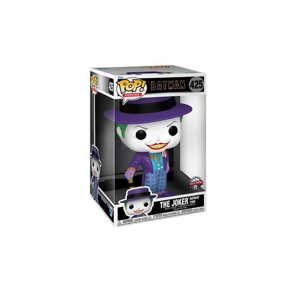 Funko POP! Jumbo: Batman 1989- Joker w/Hat (Exclusive)-FK58832