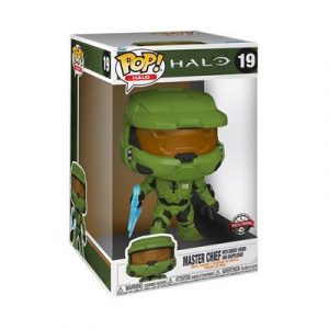 Funko POP! Jumbo: Halo Infinite- Master Chief (Exclusive)-FK58834