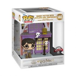 Funko POP! Deluxe: HP Diagon Alley- Eeylops Owl Emporium w/Harry (Exclusive)-FK58135