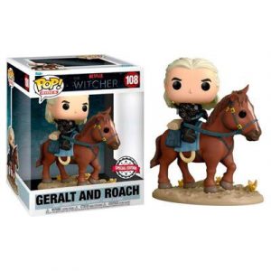 Funko POP! Ride Deluxe: Witcher- Geralt And Roach (Exclusive)-FK58902