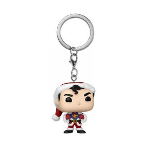 Funko POP! Keychain: DC Holiday - Superman (WMT)-FK66596