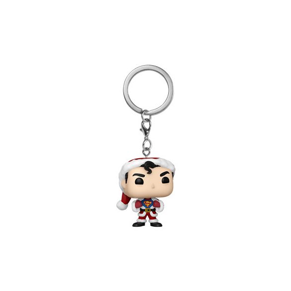 Funko POP! Keychain: DC Holiday - Superman (WMT)-FK66596