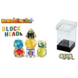 Inclusion Dice - Block Head (7 Dice Set)-GKGID4321