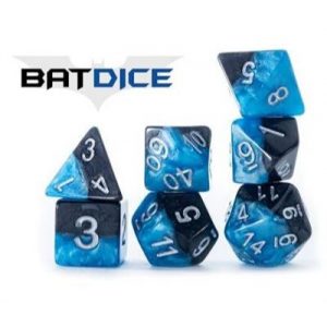 Halfsies Dice Bat Dice (7 Dice Set)-GKGH38