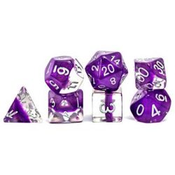 Neutron Dice Violet (7 Dice Set)-GKGN050