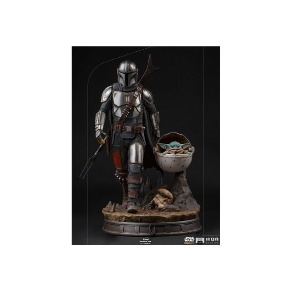 Statue The Mandalorian and The Child - The Mandalorian - Legacy Replica 1/4-LUCSWR40021-14