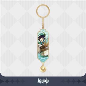 Genshin Impact - Character Drawing Card Metal Keychain: Venti-SAK31868