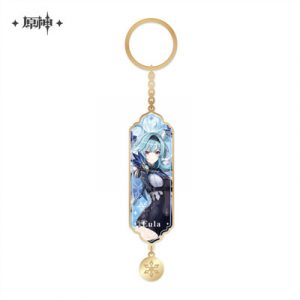 Genshin Impact - Character Drawing Card Metal Keychain: Eula-SAK17061