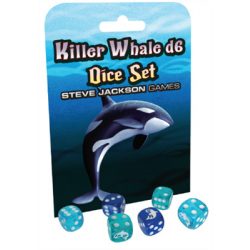 Killer Whale d6 Dice Set-SJG5900-10