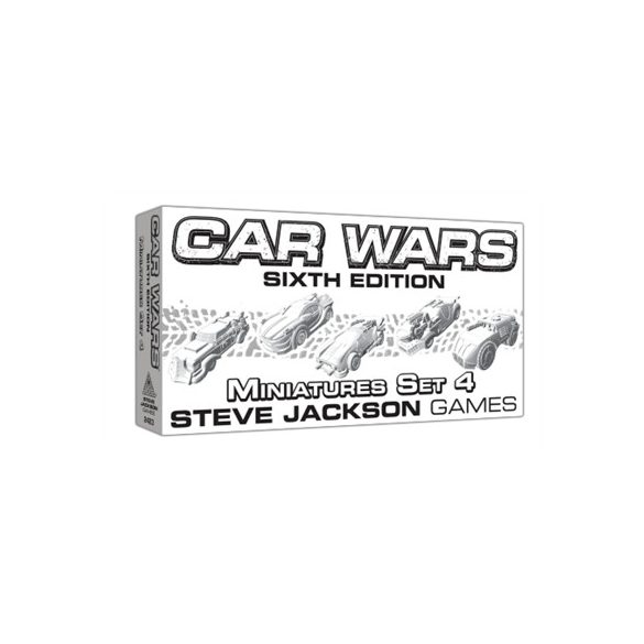 Car Wars 6th Edition Miniatures Set 4 - EN-SJG2423