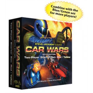 Car Wars 6th Edition Two-Player Starter Set Red/Yellow - EN-SJG2405