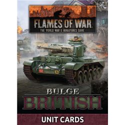 Flames Of War - Bulge: British Unit Cards (66x Cards) - EN-FW272U