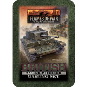 Flames Of War - British 7th Armoured Gaming Set - EN-TD049